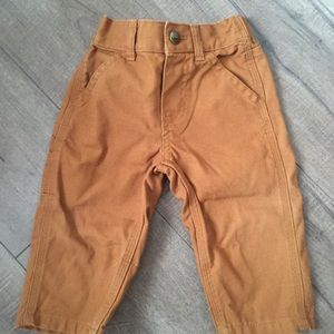 Infant Carhartt canvas pants